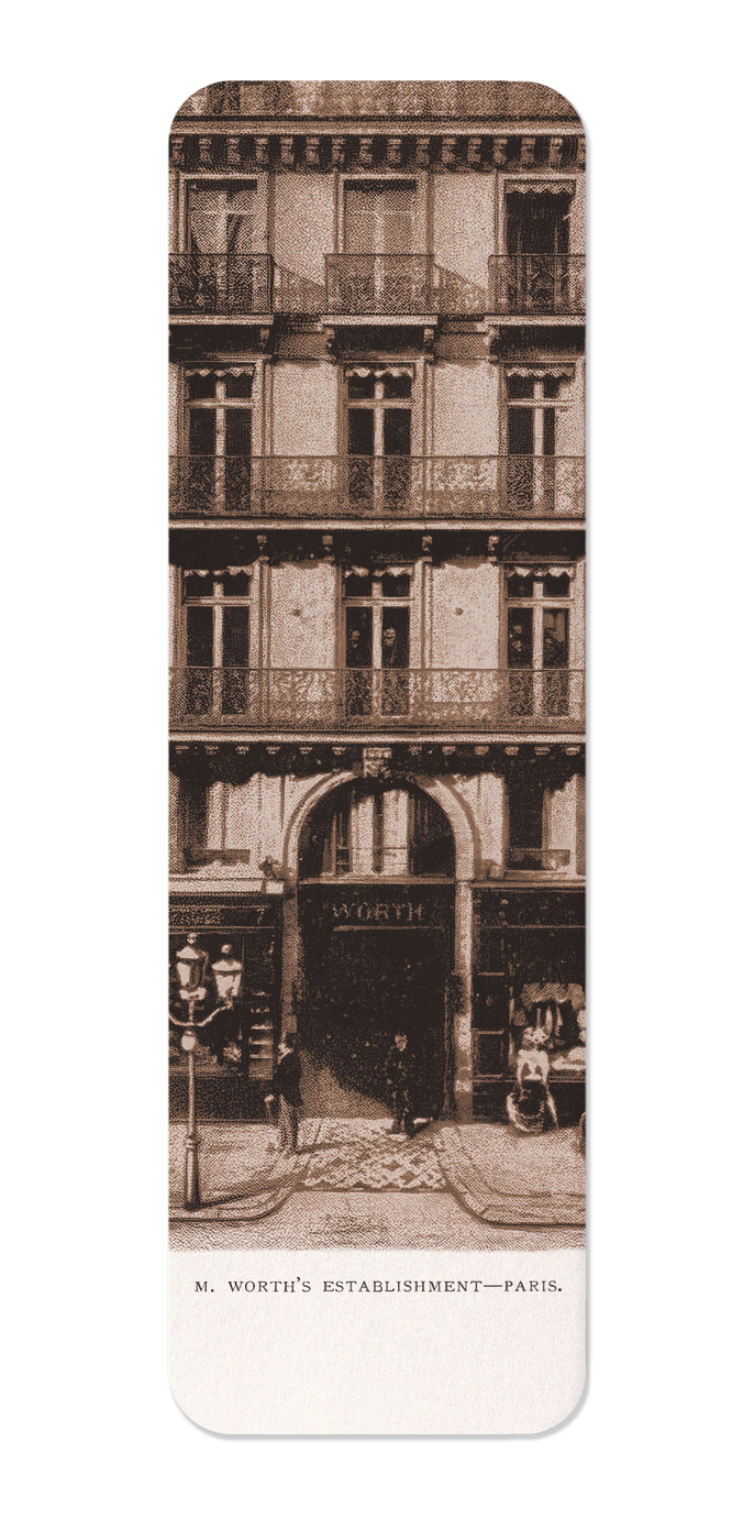 Ezen Designs - House of Worth (1894) - Bookmark - Front