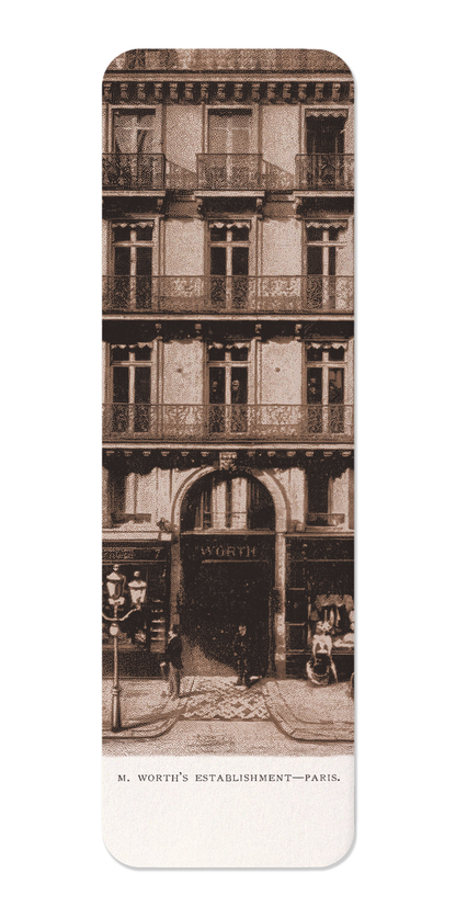 Ezen Designs - House of Worth (1894) - Bookmark - Front