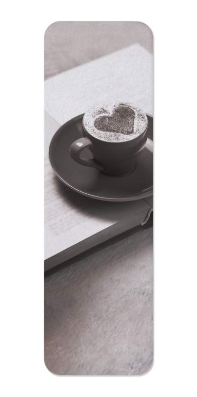 Ezen Designs - Love for Coffee - Bookmark - Front