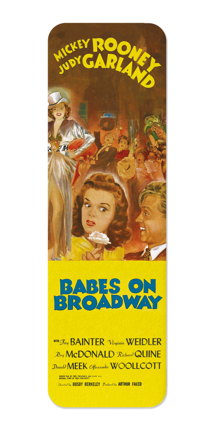 Ezen Designs - Babes on broadway (1941) - Bookmark - Front