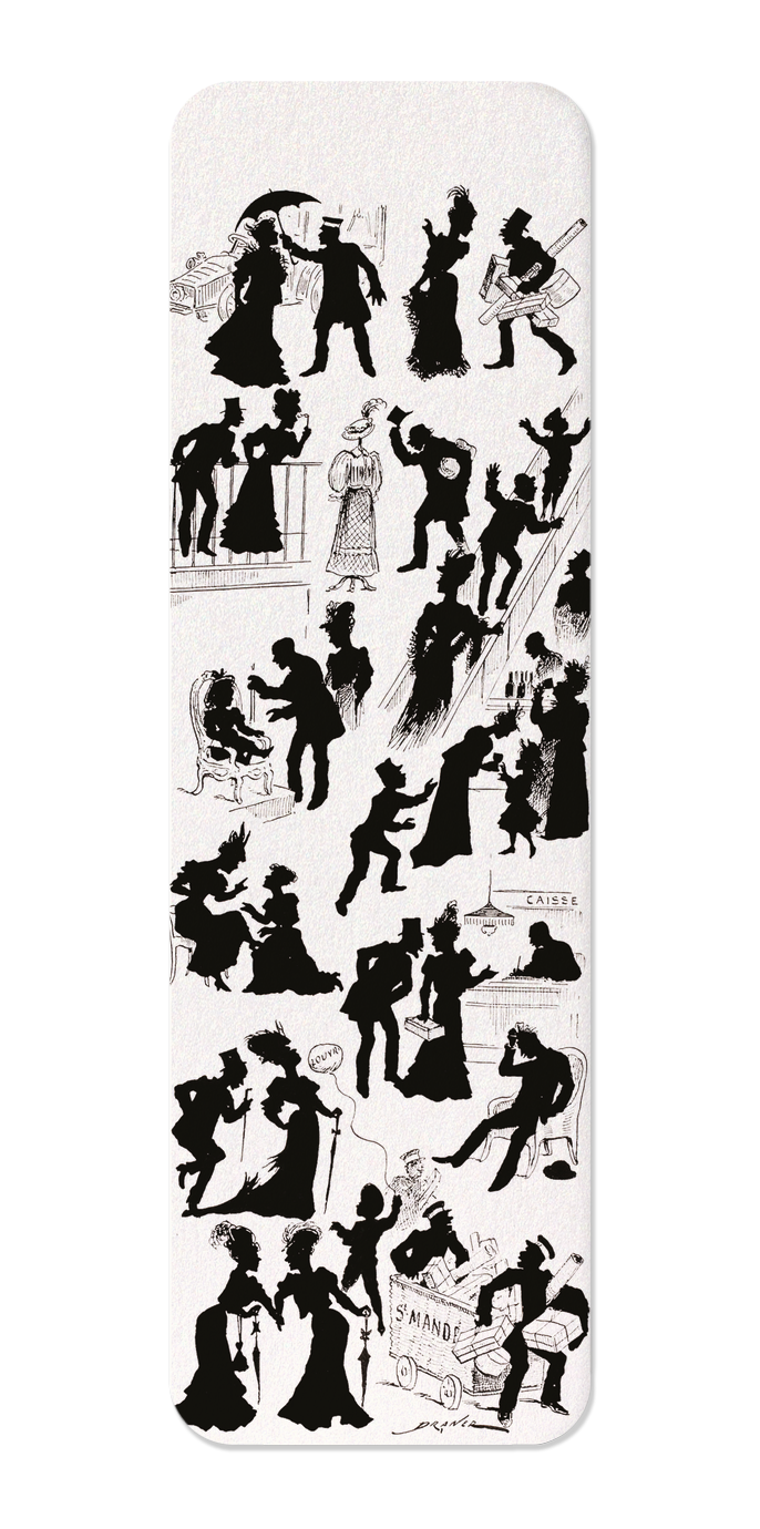 Ezen Designs - Lively Paris - Department Stores No.1 - Bookmark - Front