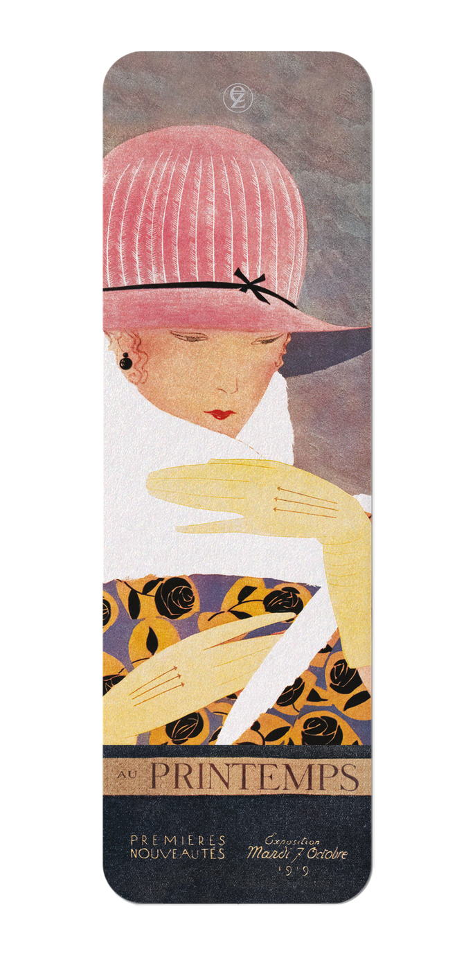 Ezen Designs - Au Printemps - Advertising Poster (1919) - Bookmark - Front