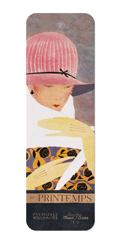 Ezen Designs - Au Printemps - Advertising Poster (1919) - Bookmark - Front