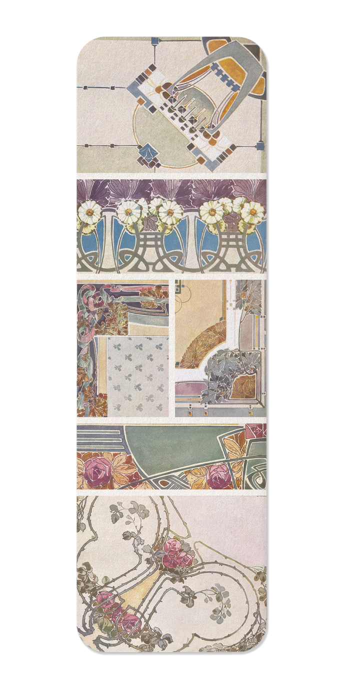 Ezen Designs - Modern Decorative Art Vol. I - Plate 54 (1910) - Bookmark - Front