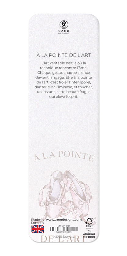 Ezen Designs - À la pointe de l'art - Bookmark - Back
