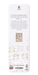 Ezen Designs - Tudor Embroidery of Nature on White (17th C.) - Bookmark - Back