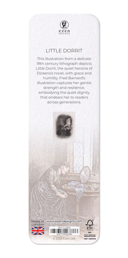 Ezen Designs - Little Dorrit - Bookmark - Back