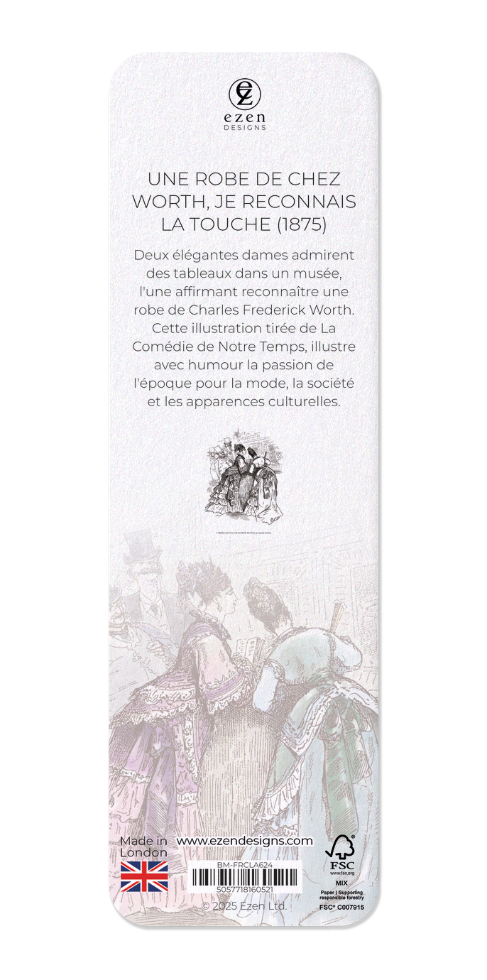 Ezen Designs - Une Robe de Chez Worth, je reconnais la touche (1875) - Bookmark - Back