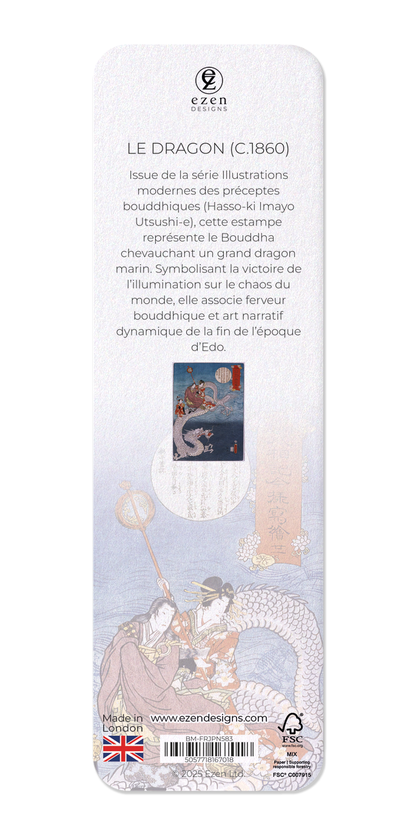 Ezen Designs - Le Dragon (c.1860) - Bookmark - Back