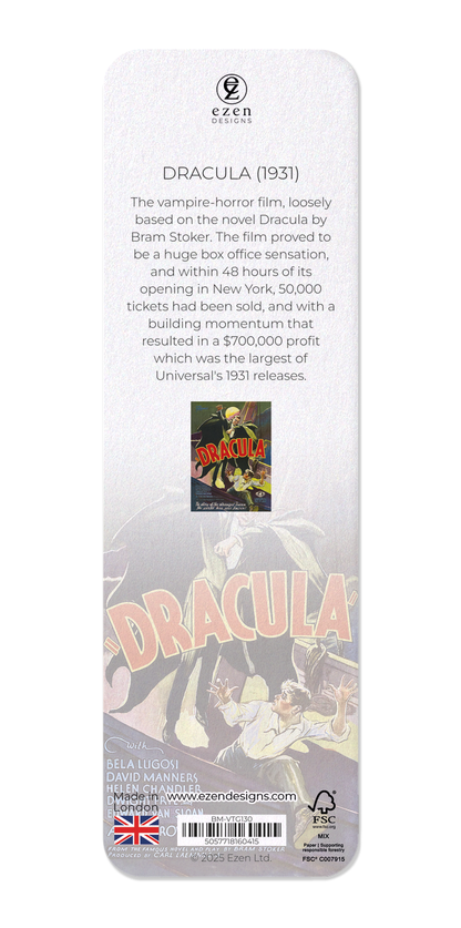 Ezen Designs - Dracula (1931) - Bookmark - Back