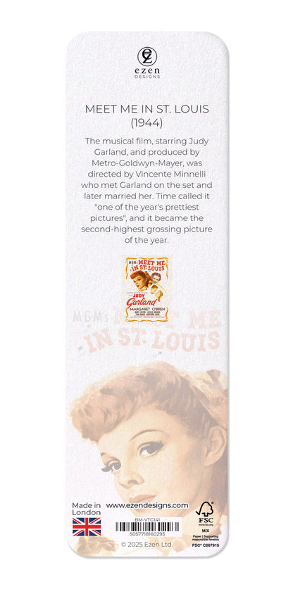 Ezen Designs - Meet me in st. louis (1944) - Bookmark - Back
