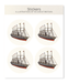 Ezen Designs - Illustration of SS Great Britain - Sticker Set