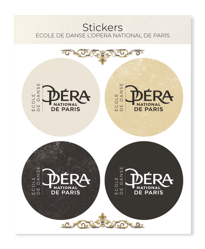 Ezen Designs - ÉCOLE DE DANSE L’OPÉRA NATIONAL DE PARIS - Sticker Set