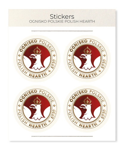 Ezen Designs - Ognisko Polskie Polish Hearth - Sticker Set