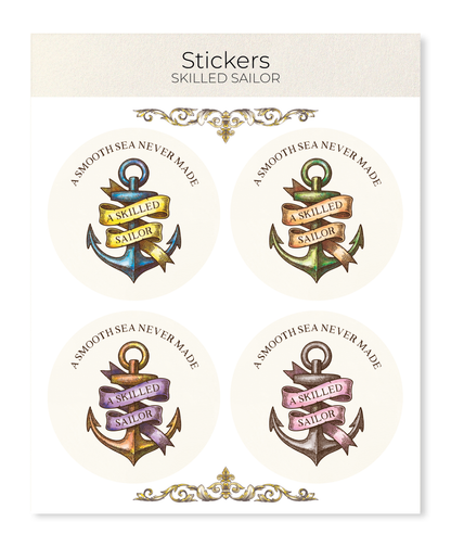Ezen Designs - Skilled sailor - Sticker Set