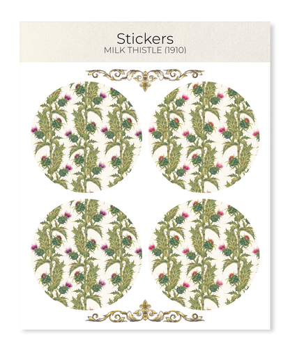 Ezen Designs - Milk Thistle (1910) - Sticker Set