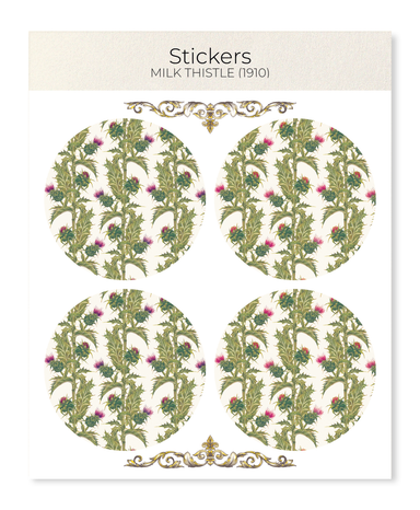 Ezen Designs - Milk Thistle (1910) - Sticker Set
