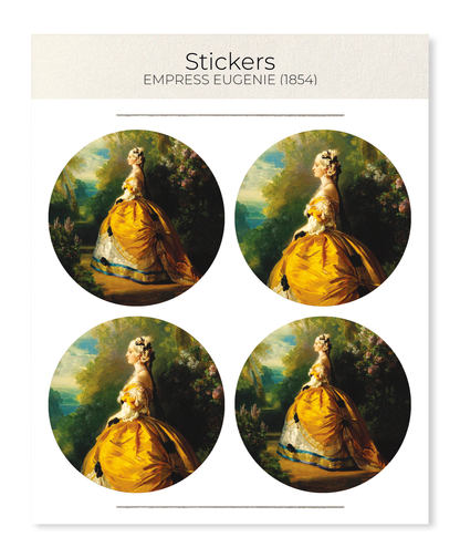 Ezen Designs - Empress Eugénie (1854) - Sticker Set