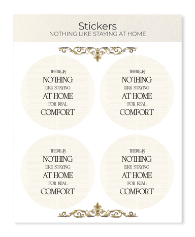 Ezen Designs - Nothing like staying at home - Sticker Set