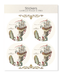 Ezen Designs - LA BELLE POULE (C.1780) - Sticker Set