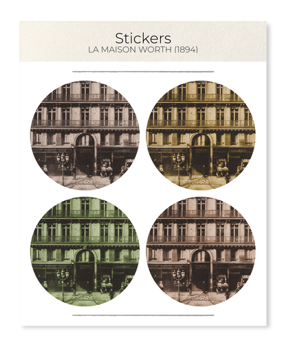 Ezen Designs - La Maison Worth (1894) - Sticker Set