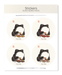 Ezen Designs - Sushi Ezen Frog - Sticker Set