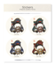 Ezen Designs - Pirate Ezen Frog - Sticker Set