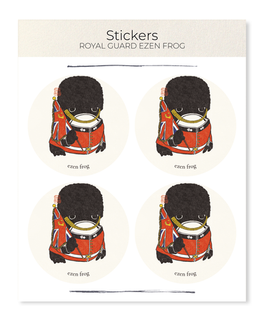 Ezen Designs - Royal Guard Ezen Frog - Sticker Set