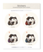 Ezen Designs - Shakespeare Ezen Frog - Sticker Set