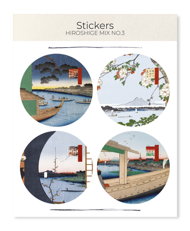 Ezen Designs - HIROSHIGE MIX NO.3 - Sticker Set