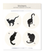 Ezen Designs - SATOKO HIRANO CATS MIX - Sticker Set
