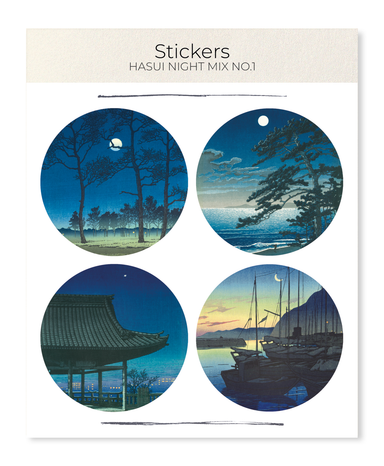 Ezen Designs - HASUI NIGHT MIX NO.1 - Sticker Set