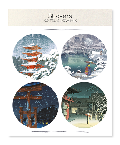 Ezen Designs - KOITSU SNOW MIX - Sticker Set