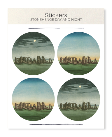Ezen Designs - STONEHENGE DAY AND NIGHT - Sticker Set