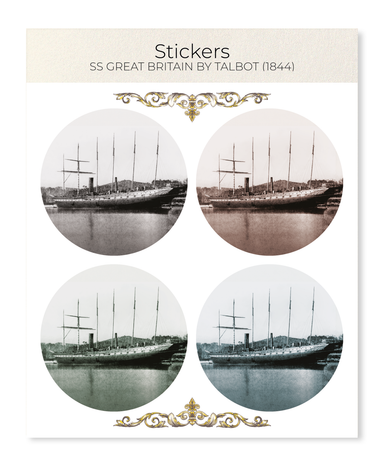 Ezen Designs - SS Great Britain by Talbot (1844) - Sticker Set