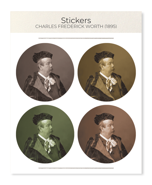 Ezen Designs - Charles Frederick Worth (1895) - Sticker Set