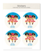 Ezen Designs - Singing in the rain (1952) - Sticker Set