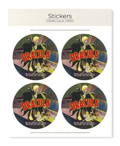 Ezen Designs - Dracula (1931) - Sticker Set