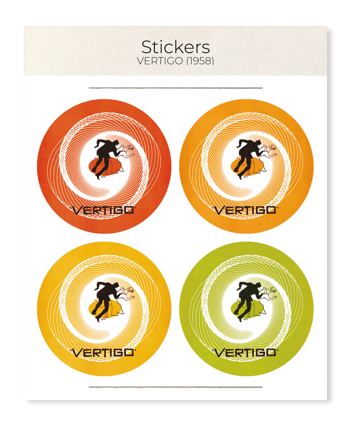 Ezen Designs - Vertigo (1958) - Sticker Set