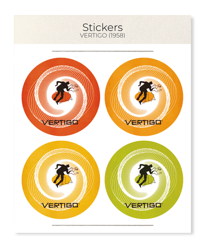 Ezen Designs - Vertigo (1958) - Sticker Set