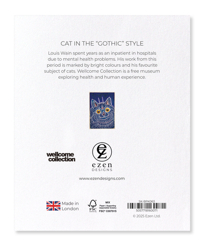 Ezen Designs - CAT IN THE “GOTHIC” STYLE - Sticker Set