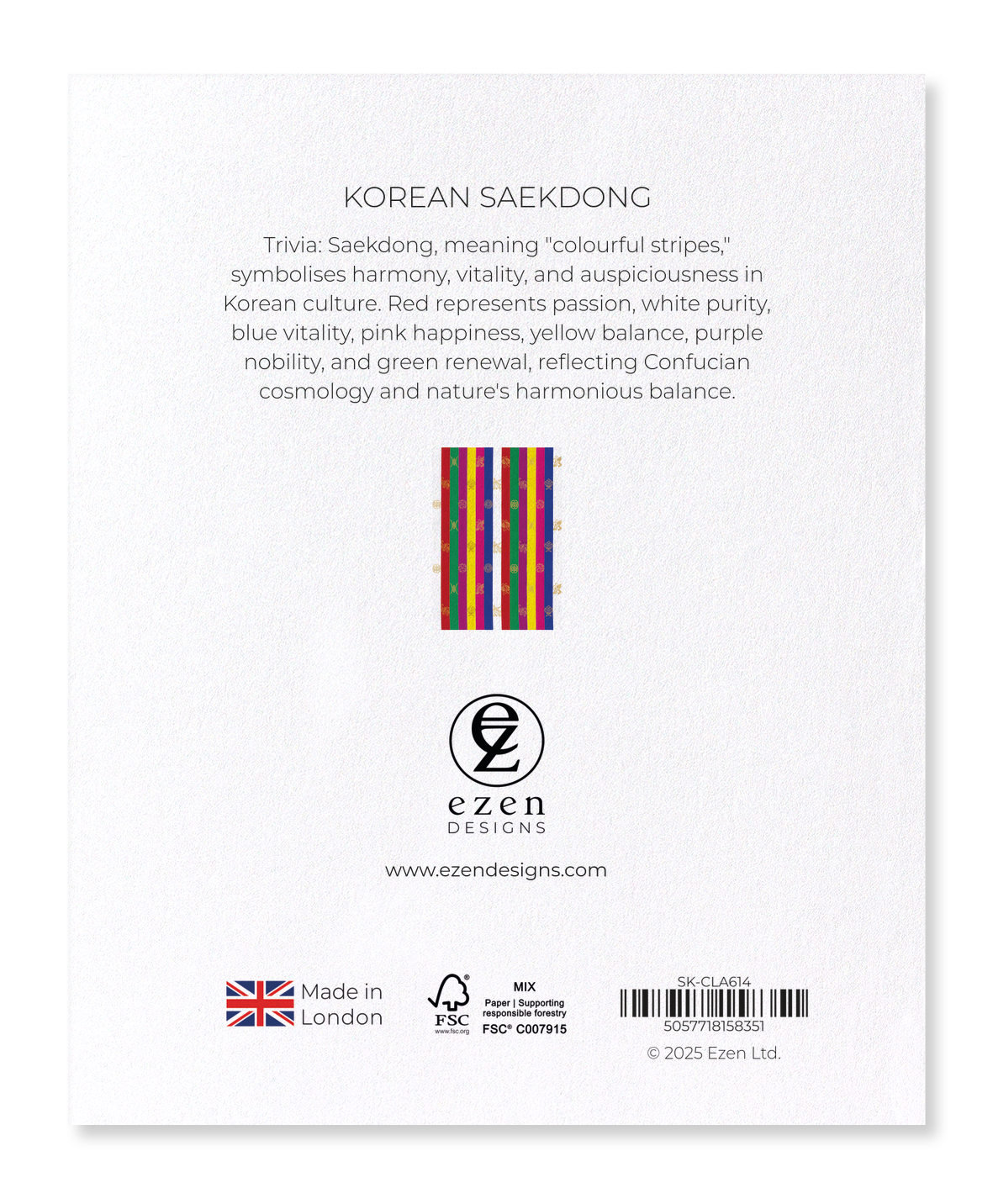 Ezen Designs - Korean Saekdong - Sticker Set