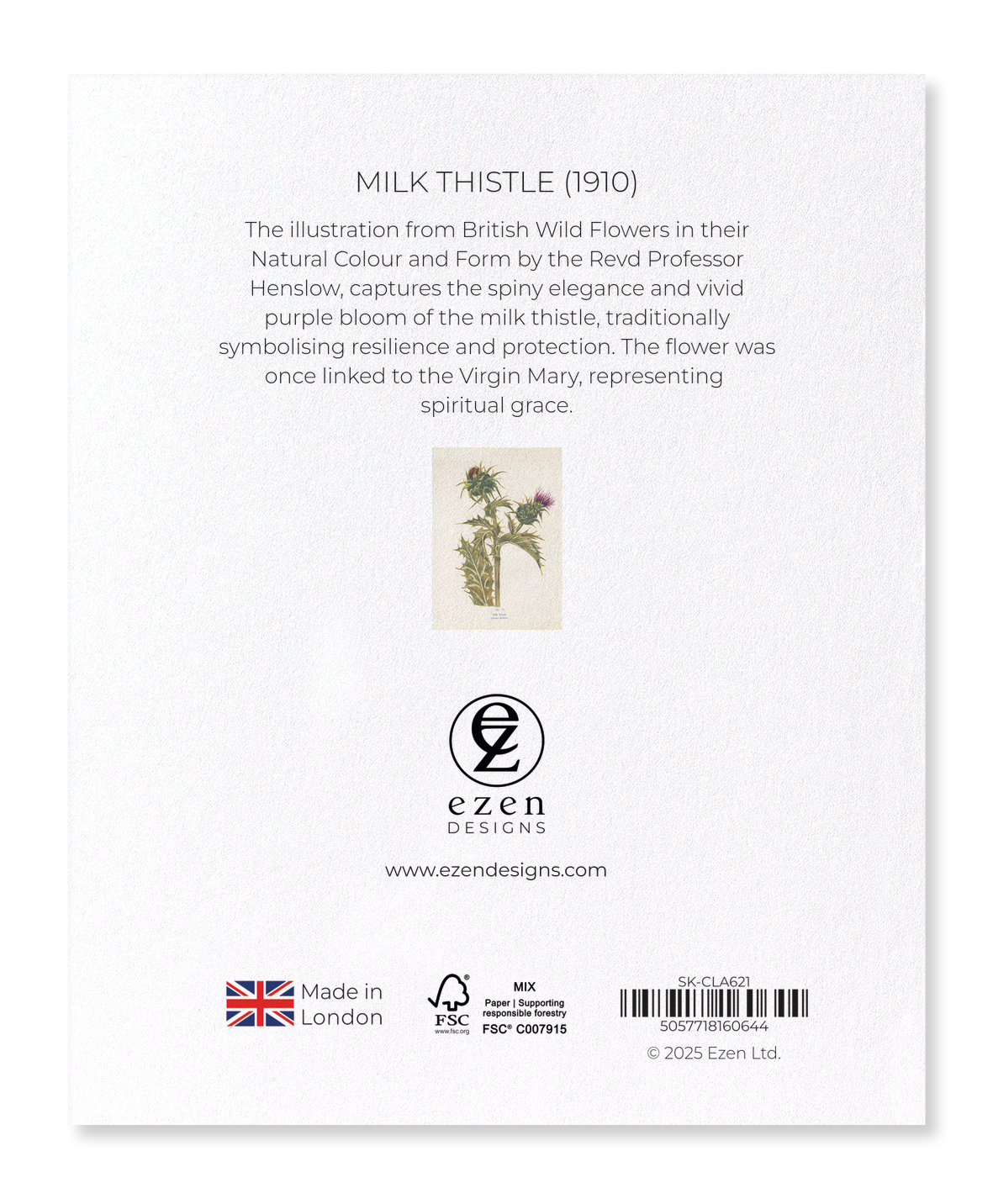 Ezen Designs - Milk Thistle (1910) - Sticker Set