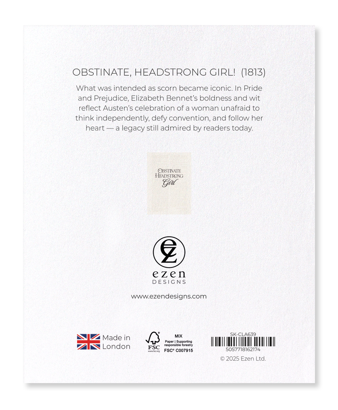 Ezen Designs - Obstinate, headstrong girl!  (1813) - Sticker Set