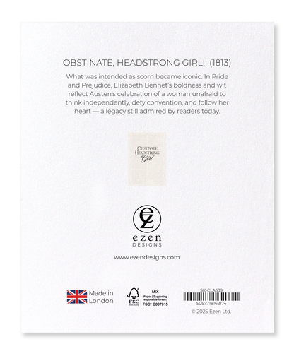 Ezen Designs - Obstinate, headstrong girl!  (1813) - Sticker Set