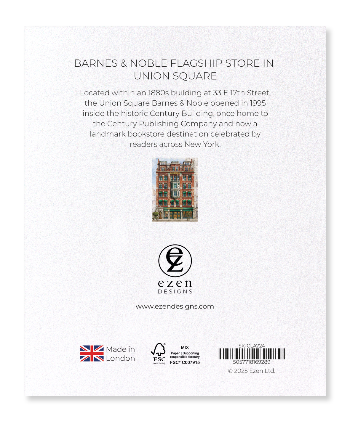 Ezen Designs - Barnes & Noble Flagship Store in Union Square - Sticker Set