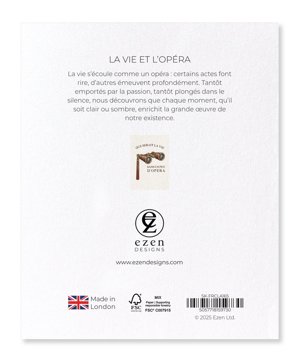 Ezen Designs - La vie et l’opéra - Sticker Set