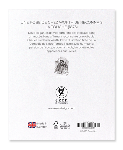 Ezen Designs - Une Robe de Chez Worth, je reconnais la touche (1875) - Sticker Set