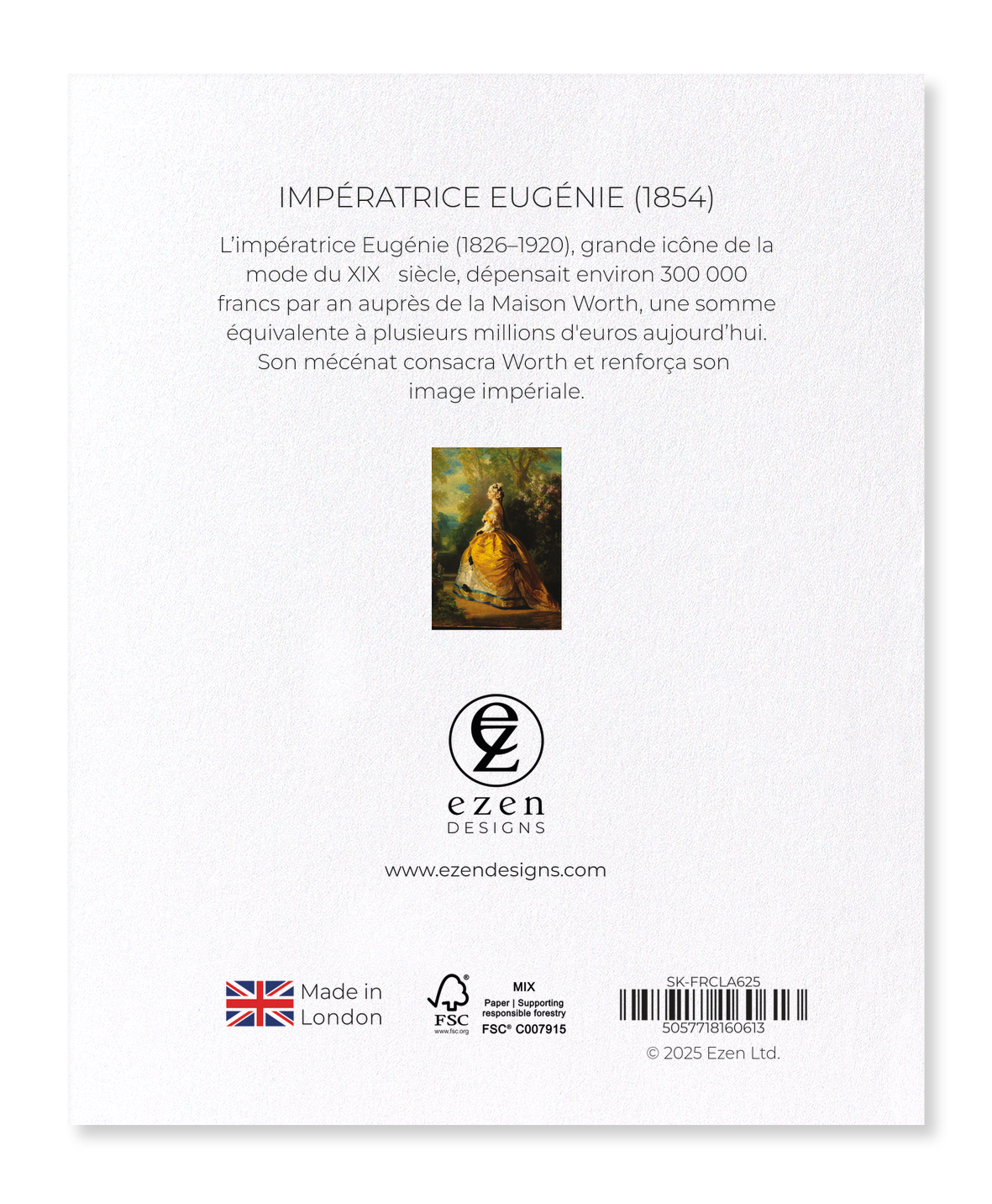 Ezen Designs - Impératrice Eugénie (1854) - Sticker Set