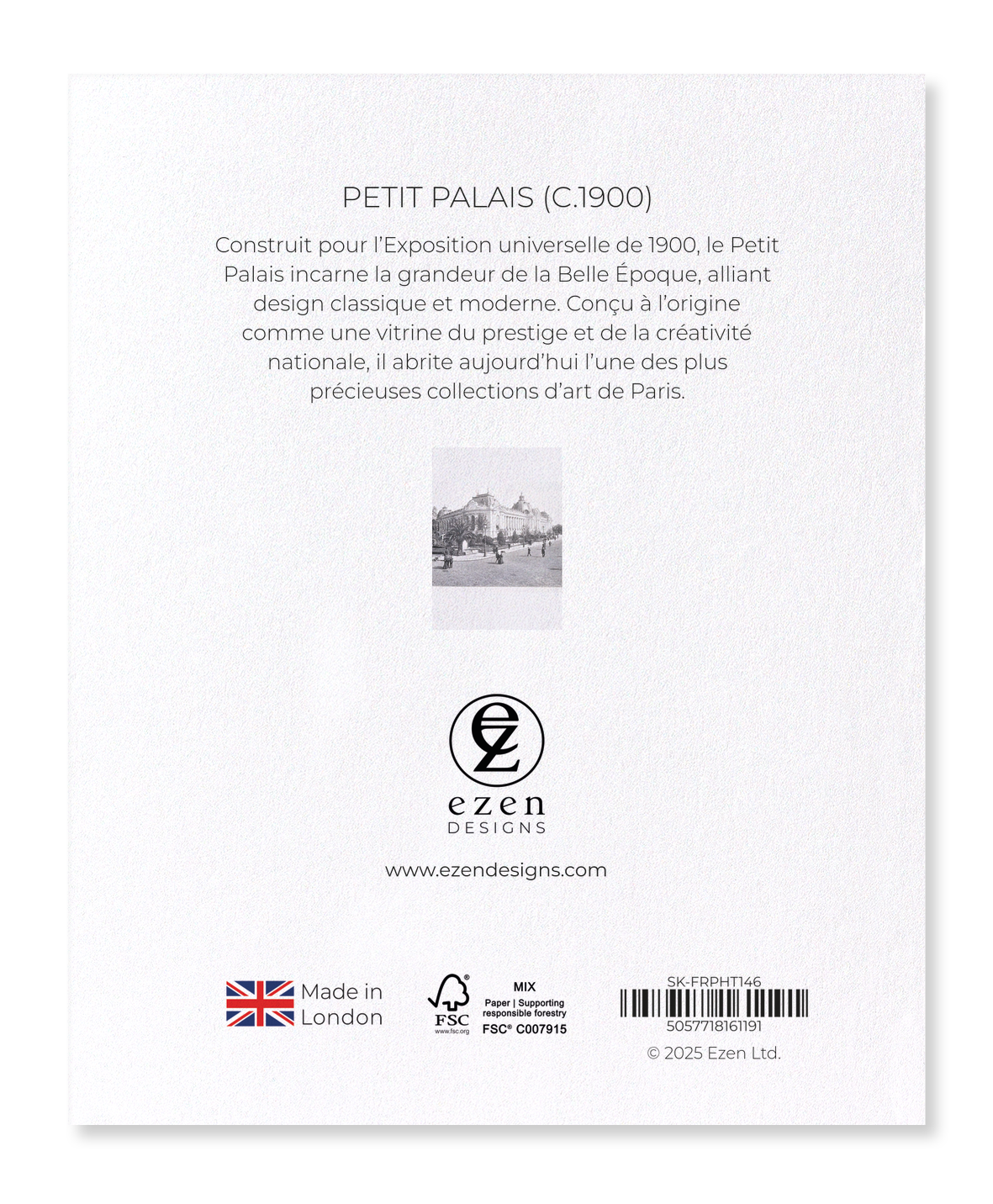 Ezen Designs - Petit Palais (c.1900) - Sticker Set